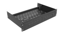 Flexson 19” Rack Mount (2 x Amp/ 2 x Port/ 1 x Amp, 1 x Port)