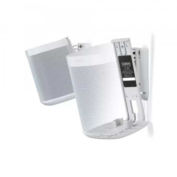 Wall Mounts for Sonos One, One SL and Play:1 - White