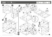 Wall Mount for 4 Sonos Amps - Black