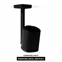 Ceiling Mount for Sonos One, One SL and Play:1 - Black