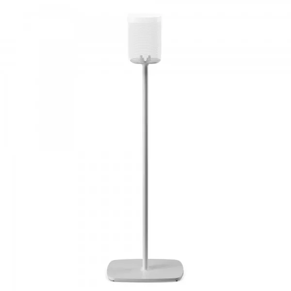 White Flexson Floor Stand for Sonos One Renewed single One SL and Play:1 