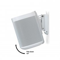 Sonos ONE + Wall Mount for Sonos One, Play:1 WHT