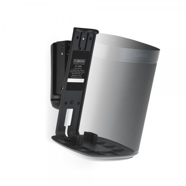 Sonos ONE + Wall Mount for Sonos One, Play:1 BLK