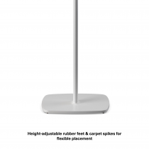 Sonos ONE + Floor Stand for Sonos One, Play1 WHT