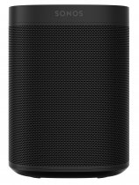 Two Sonos ONE Speakers + Two Floor Stands for Sonos One, Play:1 BLK